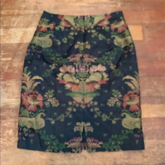 COPY - Cabi Chinoiserie Jacquard Tapestry Skirt S… - Picture 3 of 9